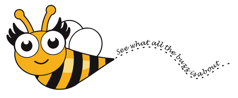 Cartoon Logo Bee 